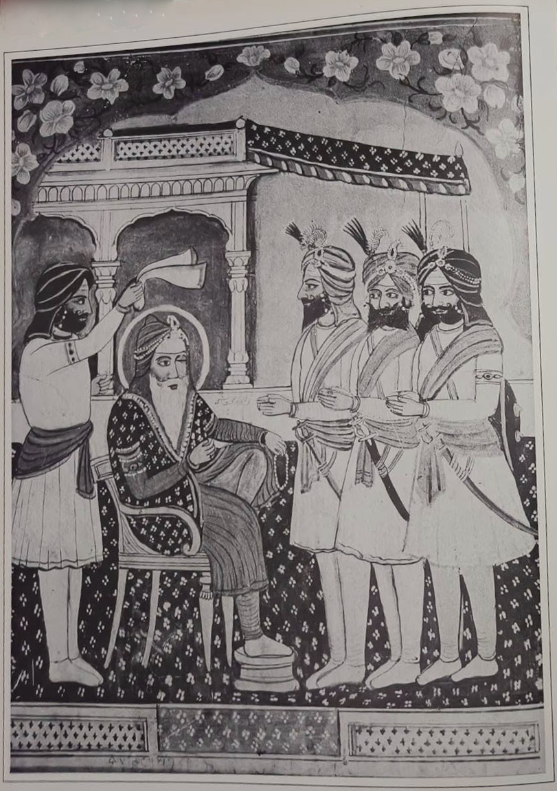 Dogra Brothers with Maharaja Ranjit Singh