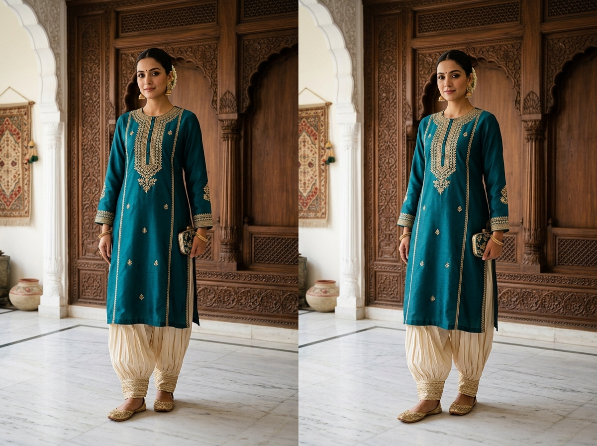 Traditional Dogri Suthan-Kurta