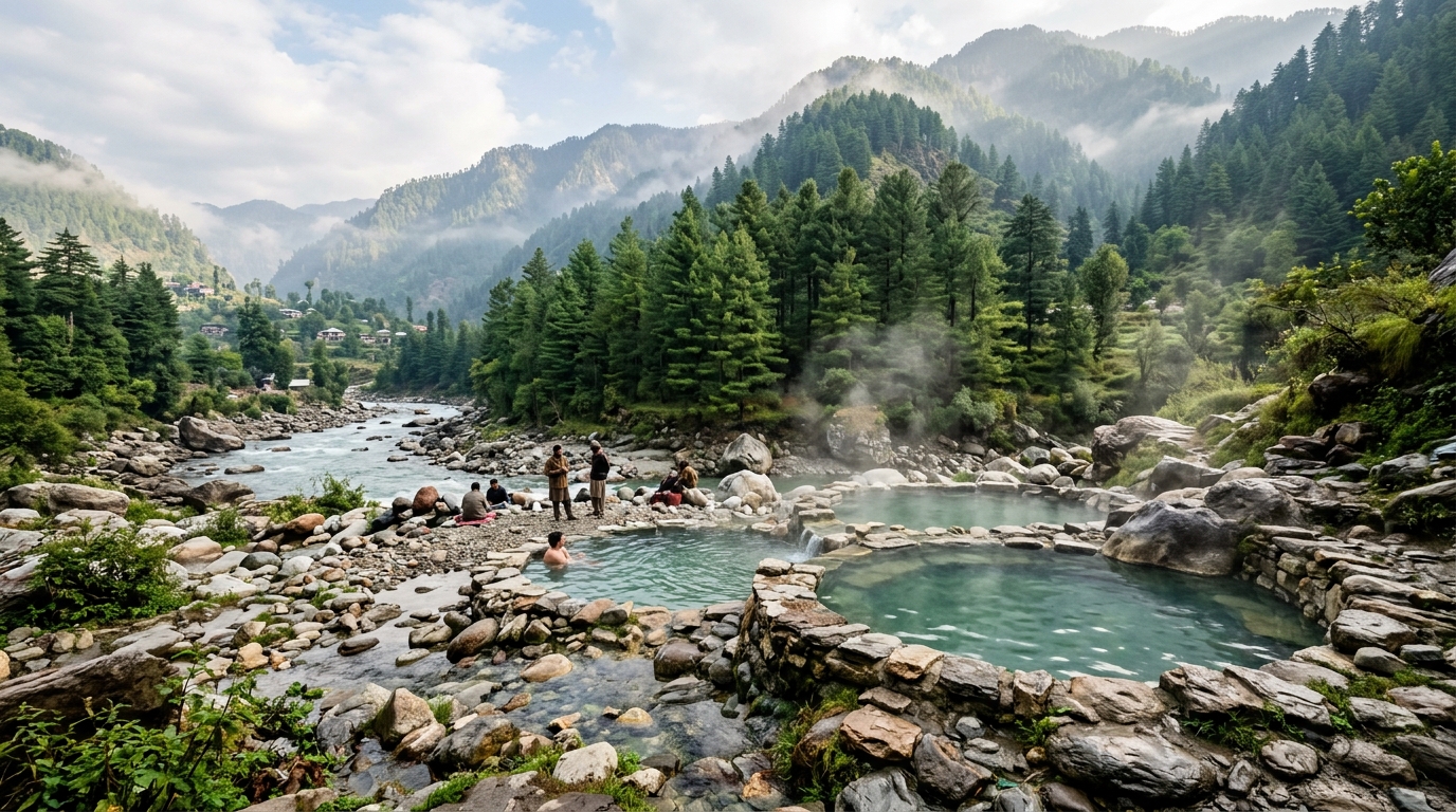 Gool Tatapani Thermal Hot Springs Ramban