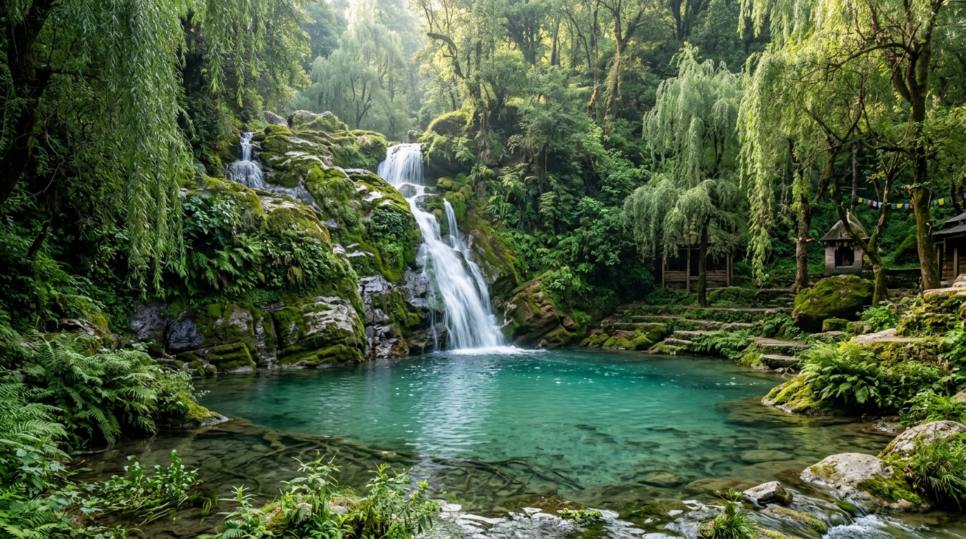 Baba Dhansar & Siar Baba Nature Waterfalls Reasi